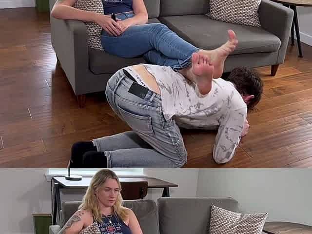 Foot Stool Turned Sissy