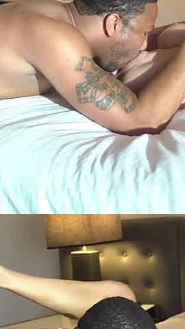 Big Titty MILF Worships BBC and Feet Then Gets Creampie