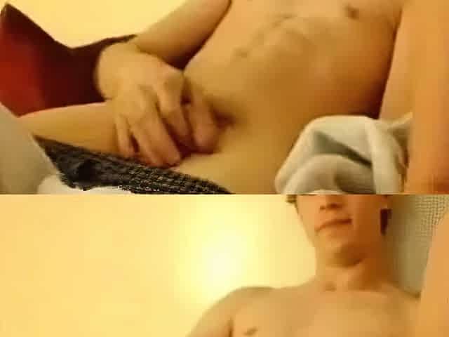 Mature Mom and Young Boy on Webcam