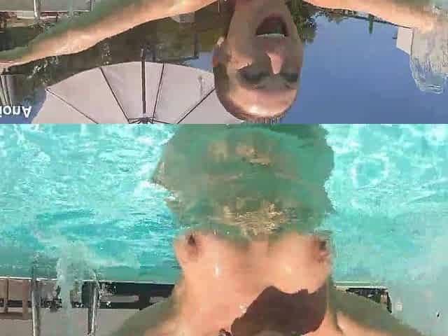 Underwater Anal bang with her fresh ToyBoy