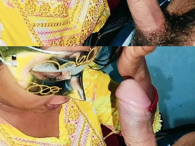 Horny Neha Bhabhi Sucking Nonstop Big Dick for Cumshot in Mouth All Cum with Dirty Talking Hindi Voice