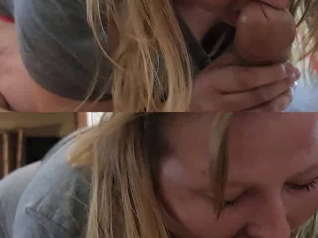 Neighbour PAWG Layla sucks my BWC