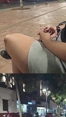 Unemployed Colombian woman is convinced to suck weenie in swap for payment