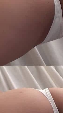Mihiro, Butt-covered Ass Fetish Striptease