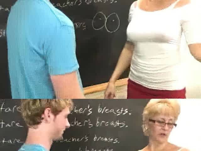 Sexy milf Hot Wife Tracy is a hot teacher and gives a tug
