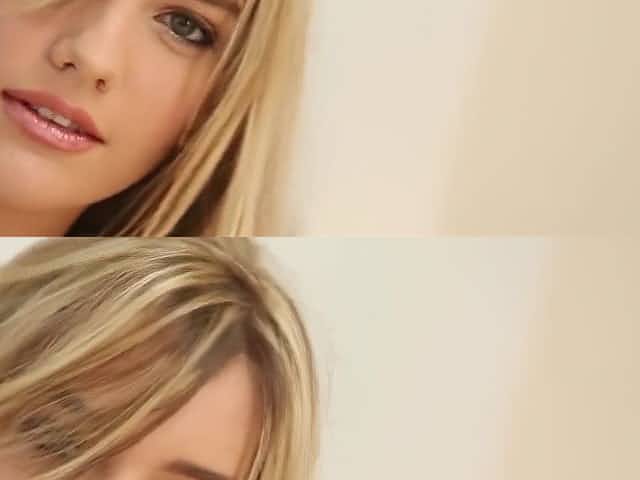 nasty as hell - young beautiful blonde erotic model posing solo