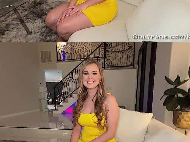 SEXY and CURVY Most good Ally Has a 1st Date and Needs Some Practice Stretching ALL Her Holes