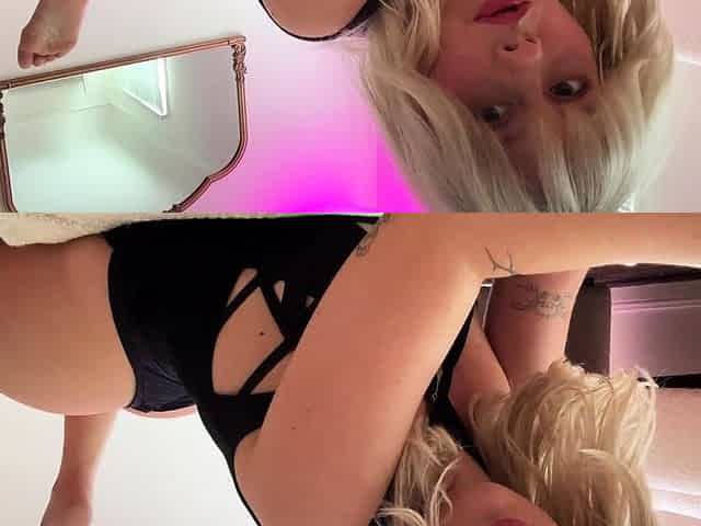Ex wifey blonde homemade solo masturbation fun