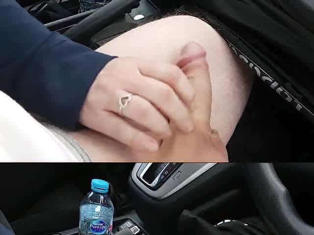 Public Car Park Risky Oral pleasure