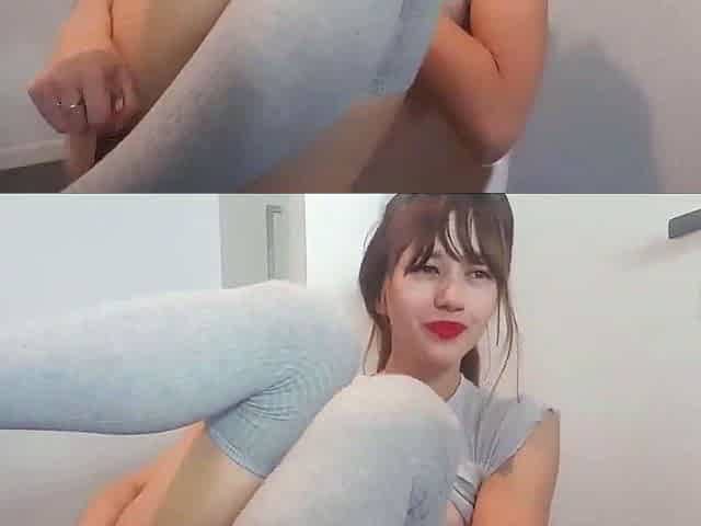 Adorable Japanese teen Izumi Koizumis pussy toyed until