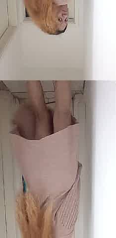 Thick hair bathes wide booty in MilfTrans excitement