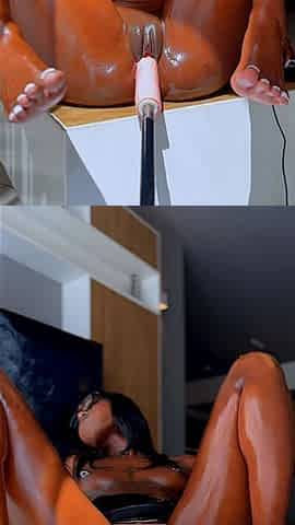 Black and white fetish fucking