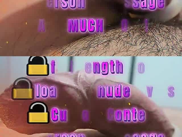 no hands big white uncut knob play! constricted foreskin phimosis