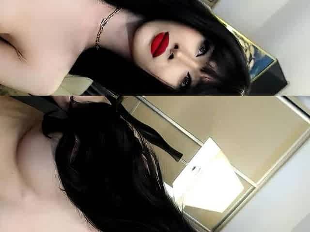 Big boobs have solo masturbation