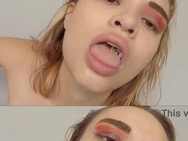 Small 18yo Venezuelan Thot Doesnt Mind Swallowing Huge Load For A Place To Crash