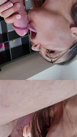 Lick his cock and balls yum