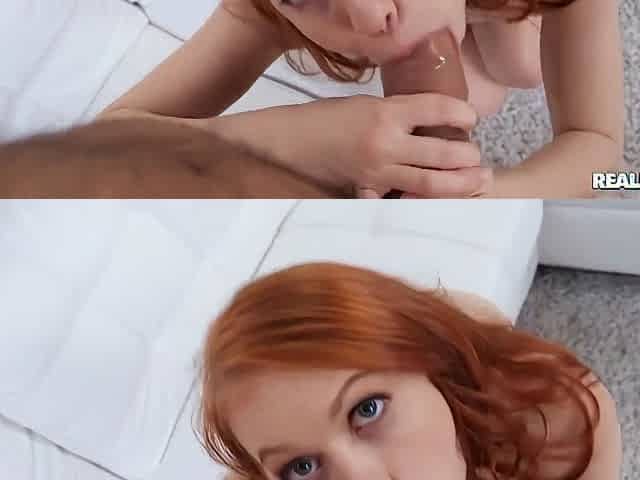 Cock Riding Action Of Hot Ginger Dolly Little