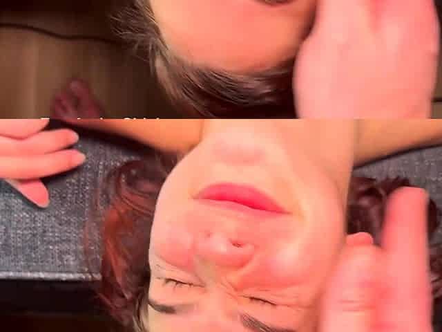 Anal teen blowjob cumshot ass tight gape