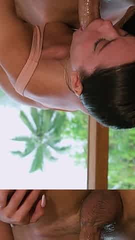 69 in the Villa and Slobbery Blowjob