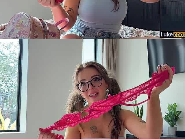 Large Titty StepSis Bangs Shows StepBro Fresh Underware and Bangs - Charli O - Luke Cooper