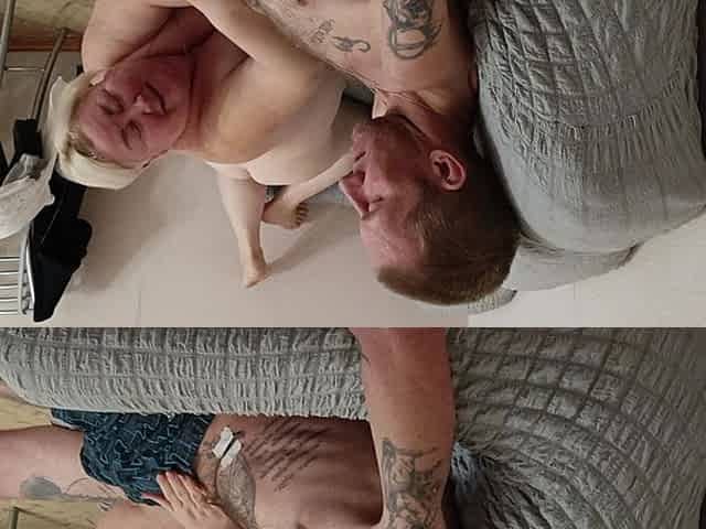 Wife Loves to Watch Neighbor Give Deep Blowjob and Gets a Mouthful of Hot Cum