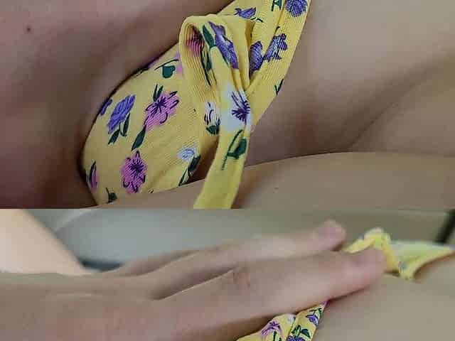 Picked Up Cute College Beauty in Sundress and Couldn't Resist Her Large Breast