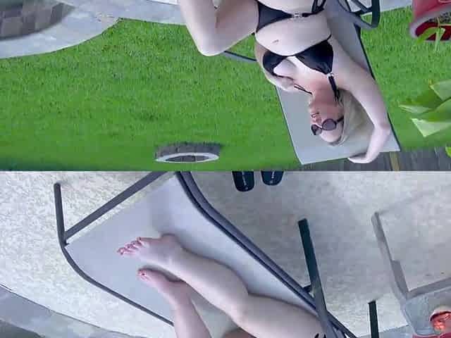 Playing Nude in the Pool