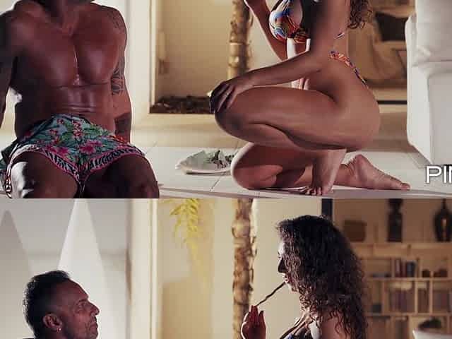 Who's Playing Who? Lady Ana with a Cock in Her Ass Enjoys Squirting