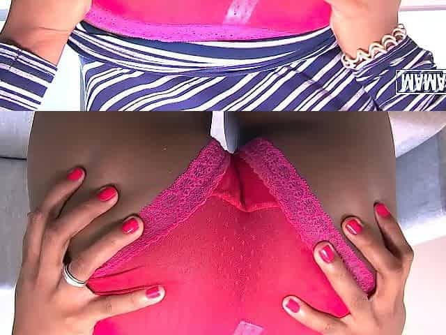 Thick Black Bent Over the Bed... That guy Oils Her Booty and Hits It Doggy