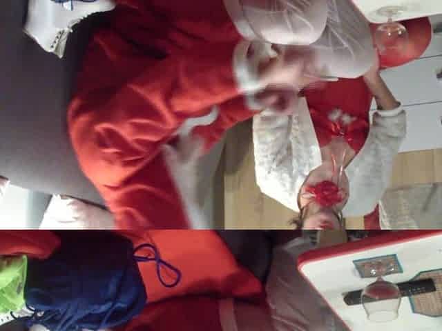Santa Claus screws youthful Russian Lady Frost
