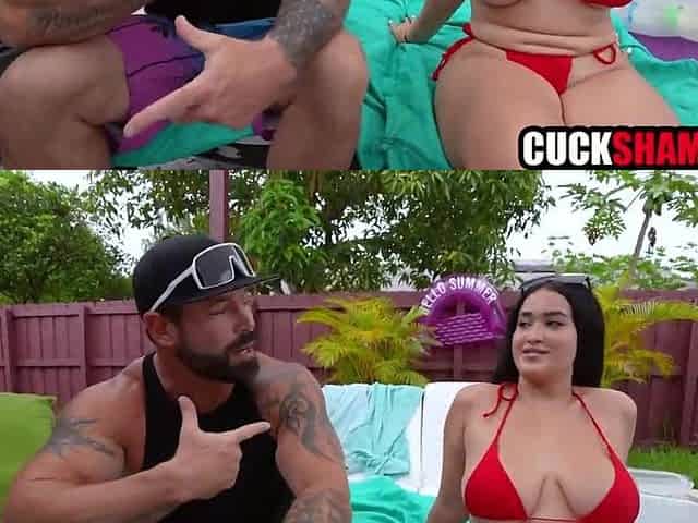 Cuckold hubby invites ally to bang his wife