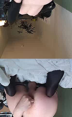 kitty masturbating with her dildos