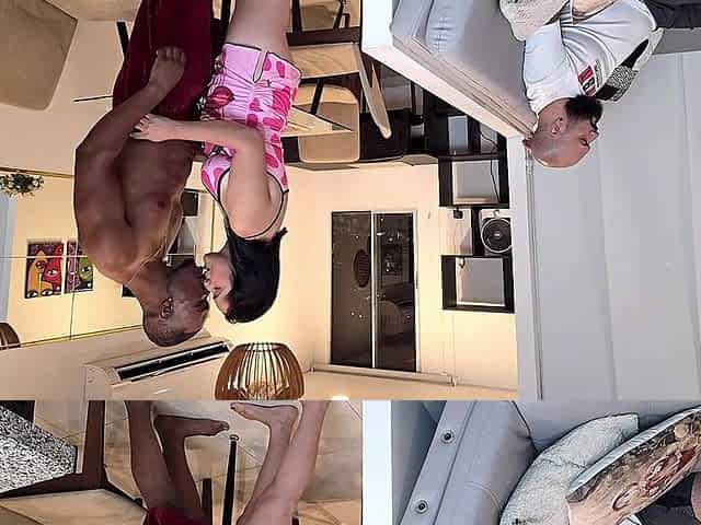 While My Husband Watches His Movie, I Tell His Best Friend to Fuck Me Behind His Back - Big Cock