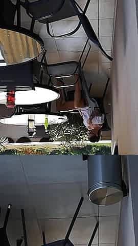 Watching My Neighbor Masturbating on Terrace