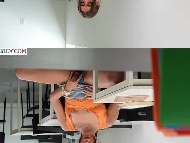 Anissa And Selina Make A Classroom Much More Interesting - Anissa Kate(4K) - Anissa kate