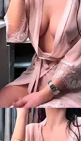 Amateur Milf masturbates sucks and fucks with cumshot