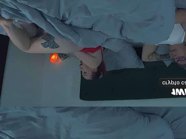 I Gave Stepmom A Vibrator Gift & Ended Up Facialing Her In Shared Hotel Bed!