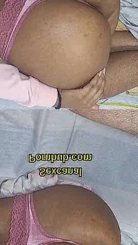in the butt from the side for my black large butt