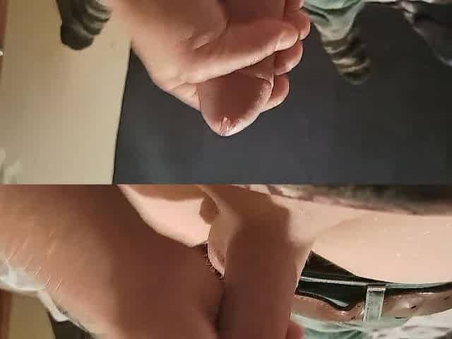 Couldn't expect to come home and stroke and cum!