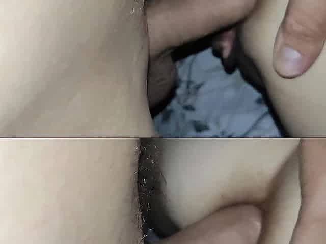 Close up doggy style anal