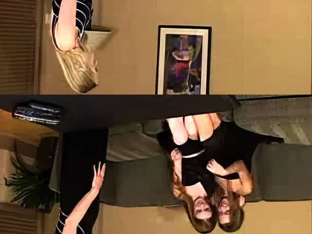 Lesbian teen fingering ass and oral pussy lick