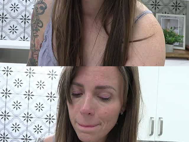 Big boob brunette masturbates on webcam