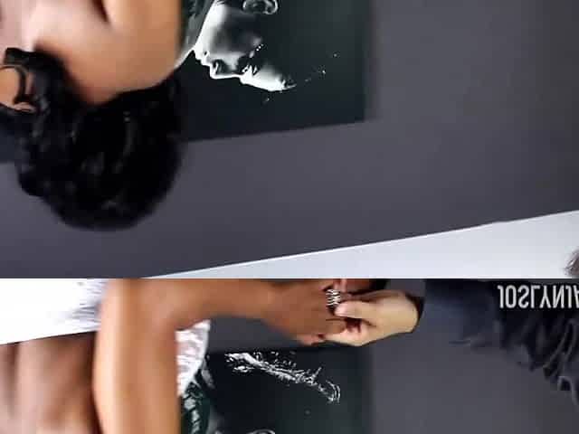 Busty Ebony And MILF Fuck In Threesome