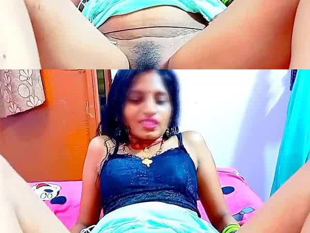 Best Hot Indian Desi Girl Footjob Massage with Pussy Fuking Video in Hindi Audio