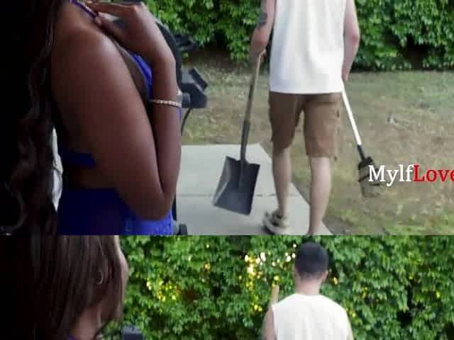 Banging The Gardner Was Cheaper Than IVF For This Black mother I'd like to fuck - MylfLove