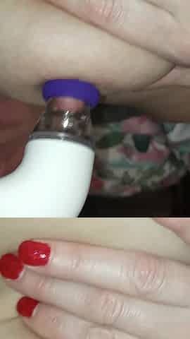 Pumping Nipples, Pussy, and Ass