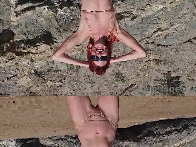 My absolutely transparent bikini!