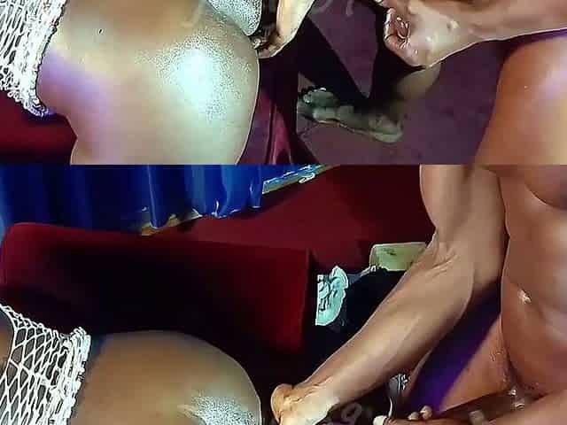 Black African In Digged Down Wit Bbc While My Bestie Gets