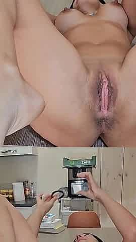 Italian Cook Gets Fucked at the Table