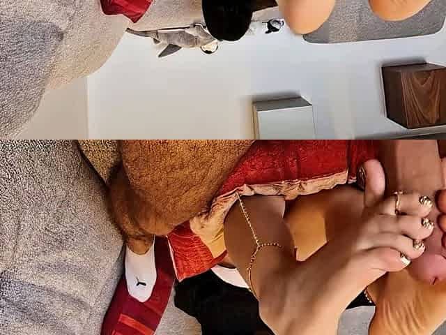 Seductive Asian Luxury Toes - POV & Watching From Below
